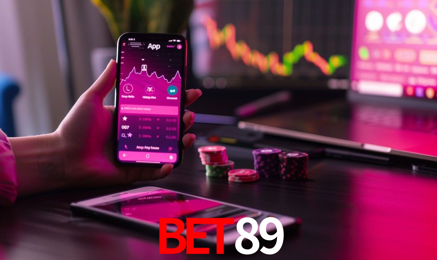 Comparação APP mobile vs versão web da BET89